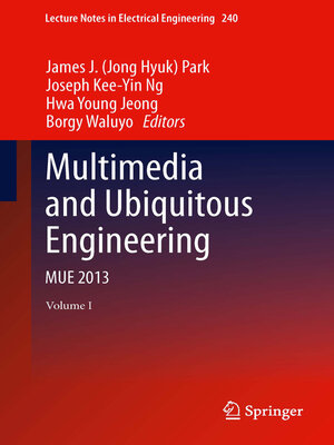 cover image of Multimedia and Ubiquitous Engineering